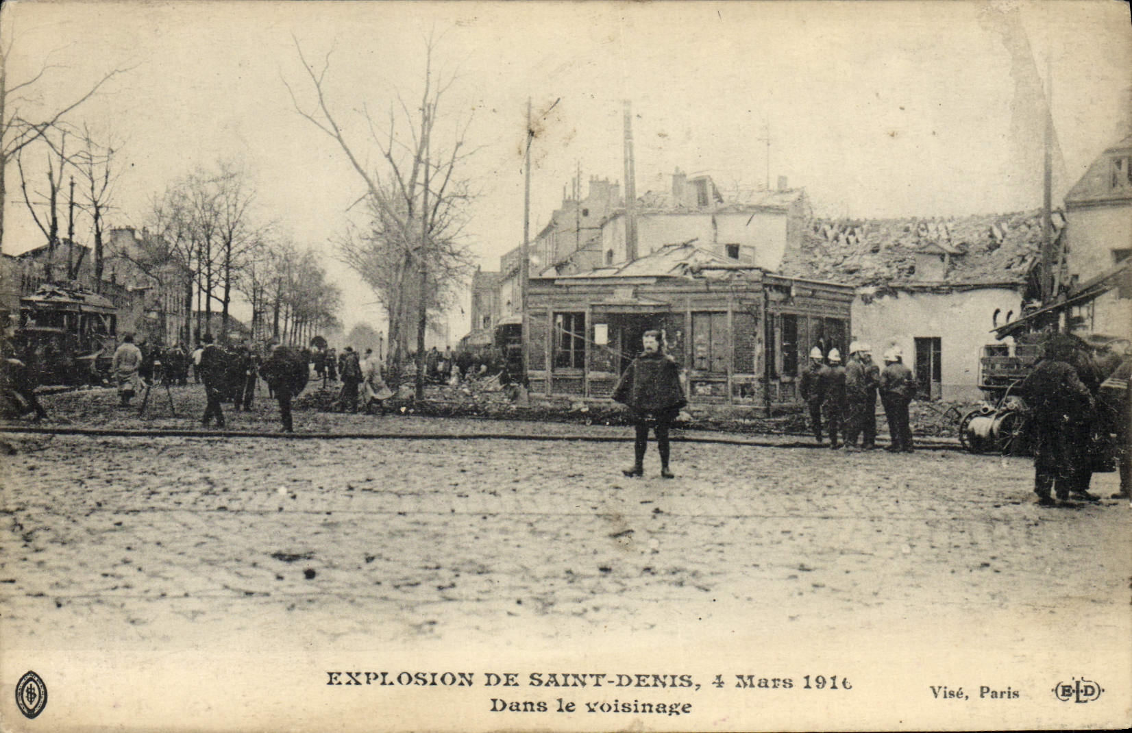 Explosión de Saint-Denis — 4 Marzo 1916 — Visé, París