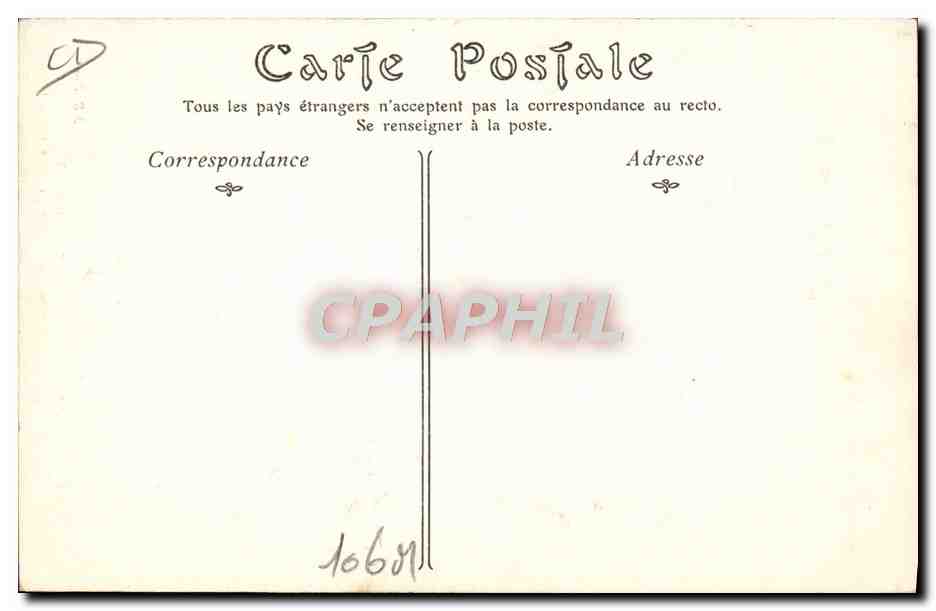 Thuaud (Millo), Champion de France de Vitesse 1903 — ND Phot — Rückseite