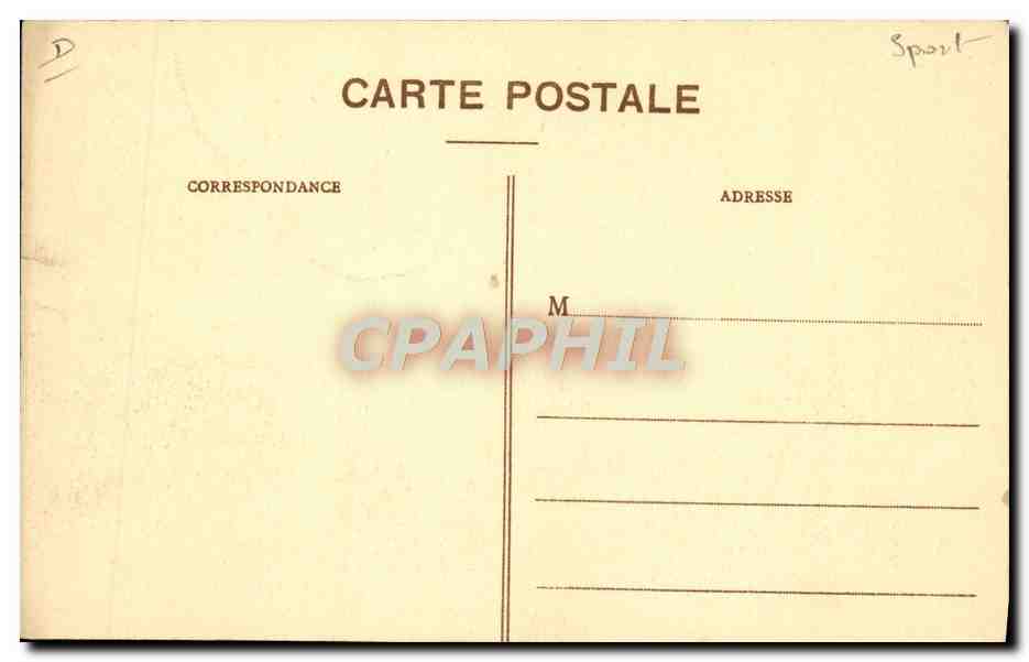 Le Bol d'Or 1910 — gagné par Léon GEORGET sur Pneus Continental — éditeur non visible — Rückseite
