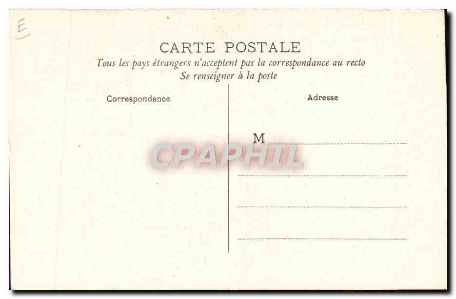 Émile Georget, Champion de France — Vainqueur de Bordeaux-Paris sur bicyclette 'La Française' — J. Boldo, 400, Avenue Kifer, Paris — Rückseite