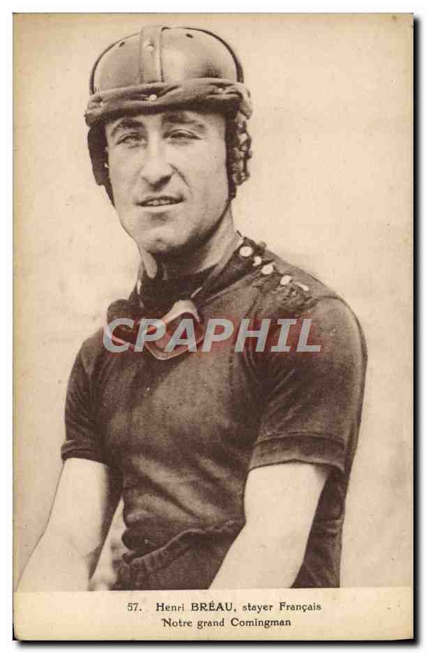 Henri BRÉAU, stayer Français — Notre grand Comingman — E. Baldin, n°57