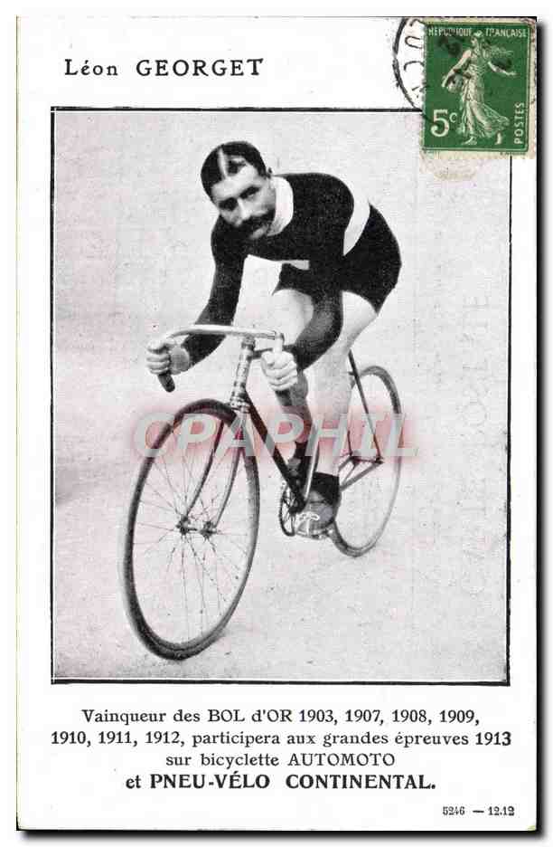 Léon GEORGET — cycliste — éditeur inconnu, n° 5246