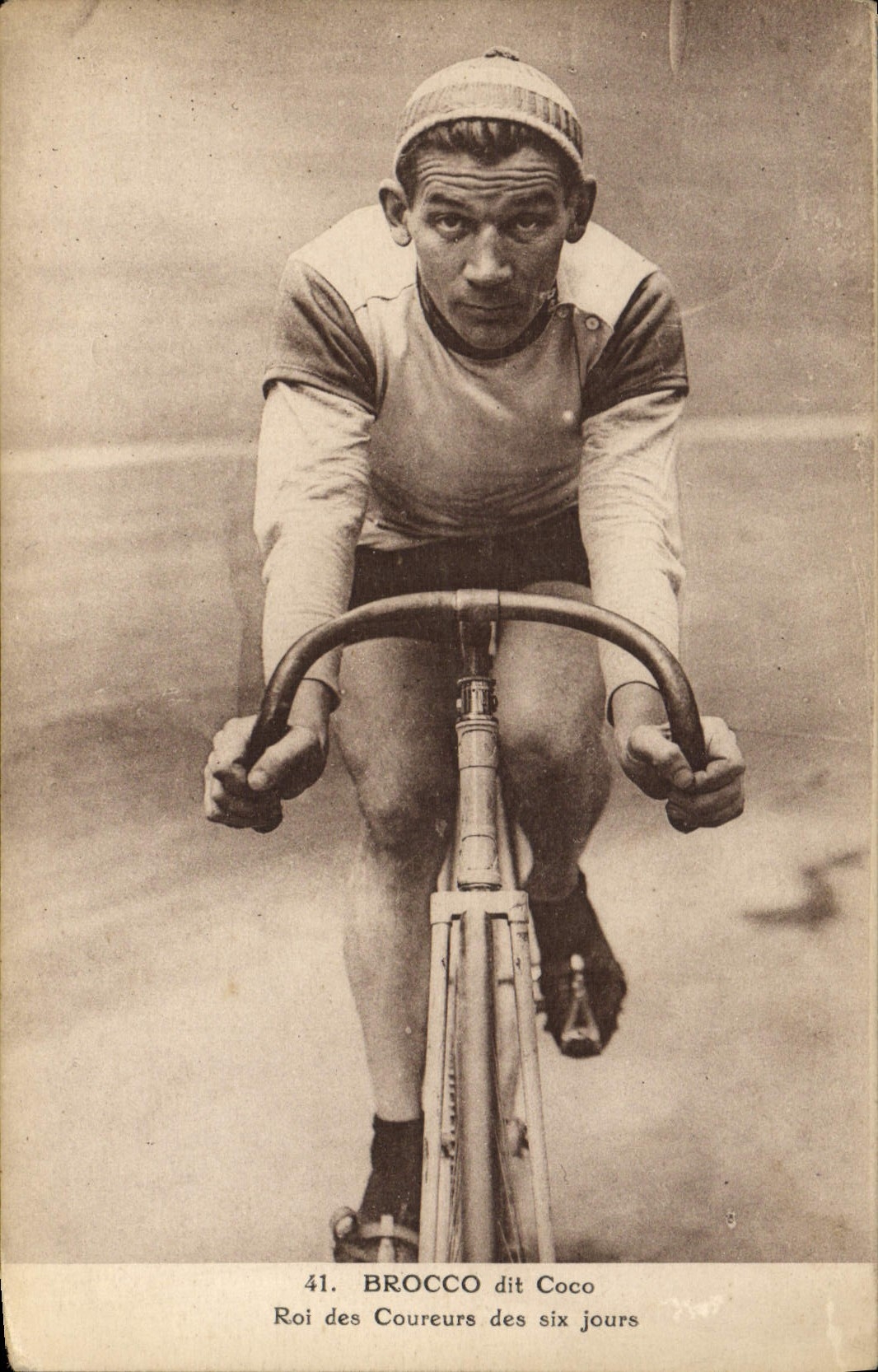 Brocco dit Coco — Roi des Coureurs des six jours — E. Beauvillier, n°41
