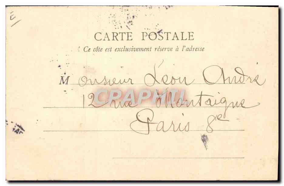 Les Coureurs — Gougoltz — B.F. Paris — Rückseite