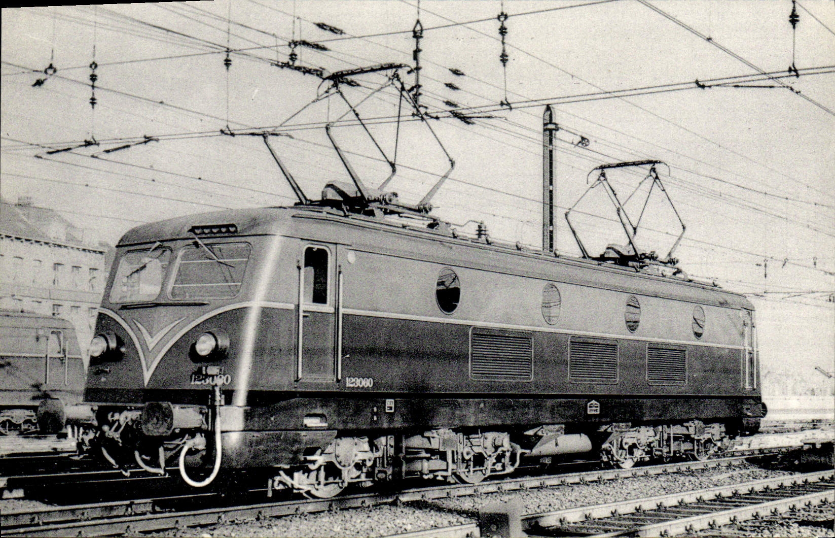CPM Train Locomotive Electrique type 123