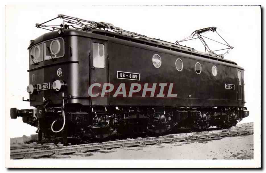 CPM Train Locomotive electrique a courant continu Type Bo Bo