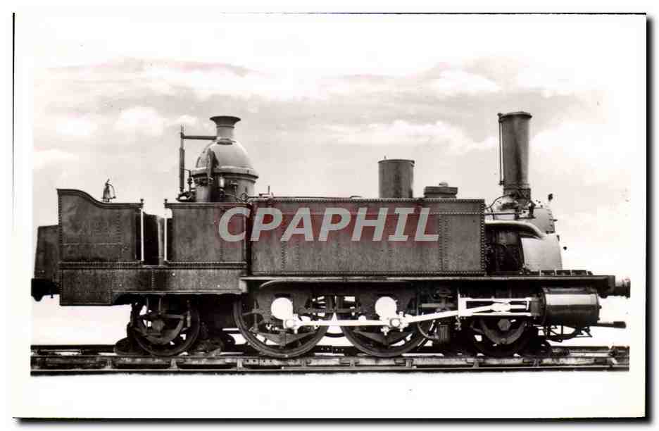 CPM Train Locomotive 8 de la Cie d'Orleans ex ligne de Sceaux
