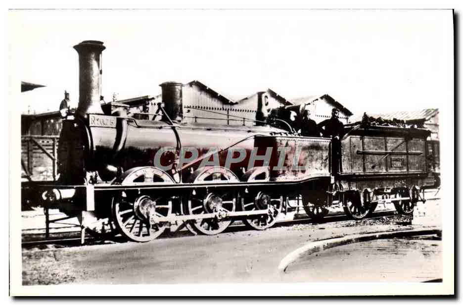 CPM Train Locomotive 075 La Carniole compagnie de l'Est Cail 