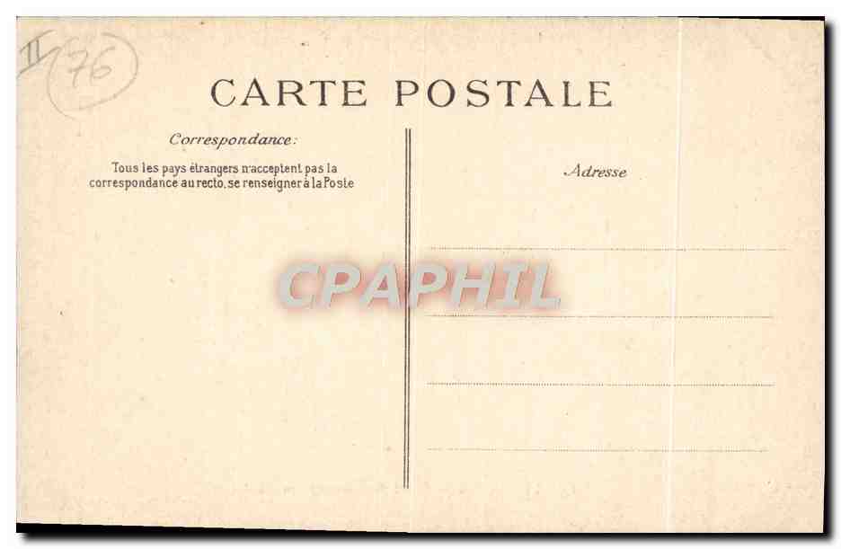 CPA Bateau Le Havre Canot de sauvetage en peril — Rückseite