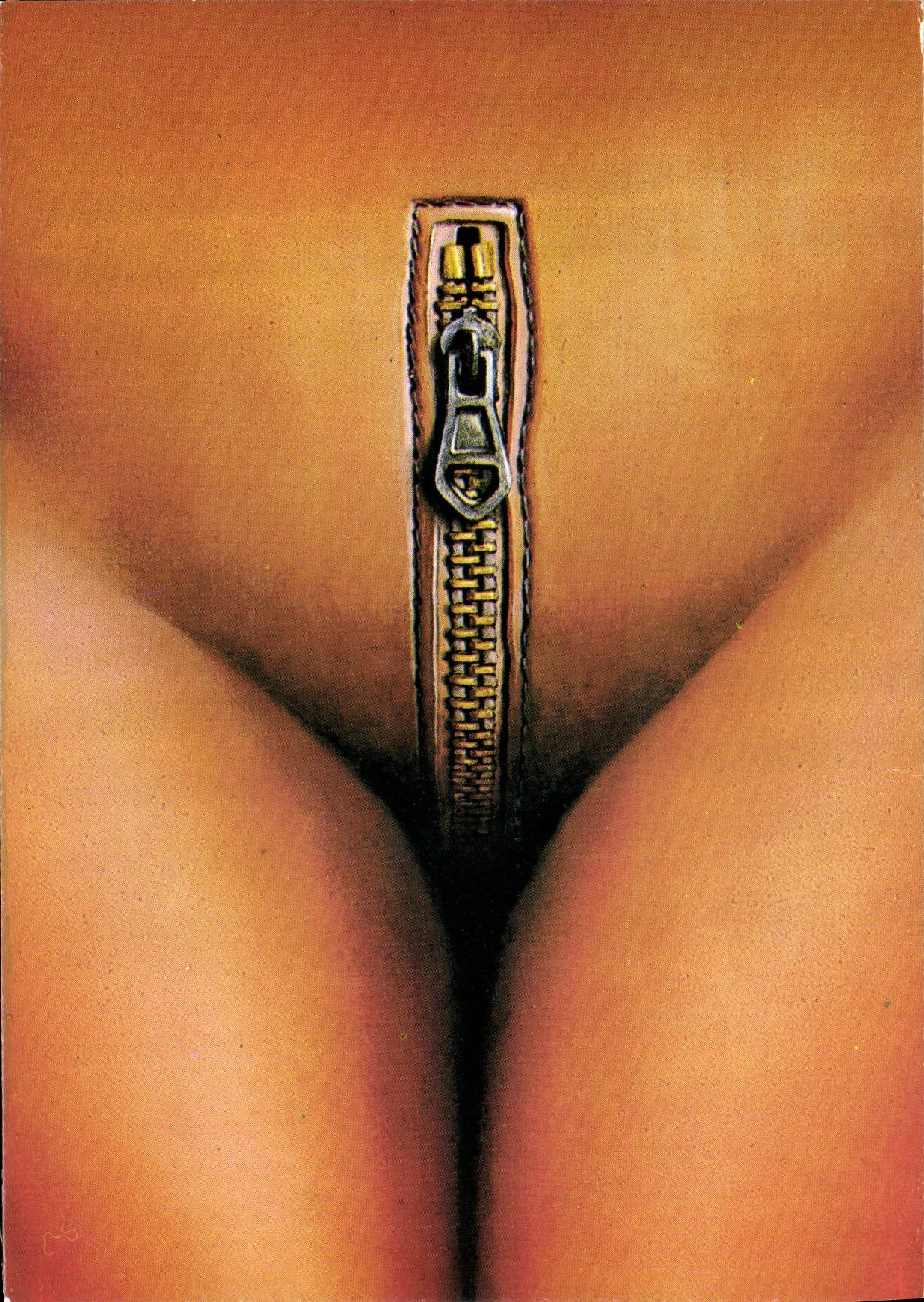 CPM Nu erotique Illustrateur Richard Martens