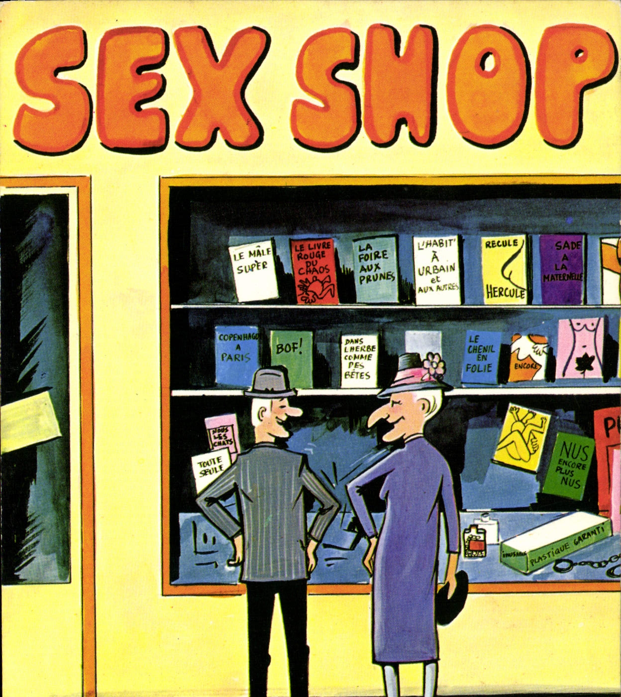 CPM Nu erotique Sex Shop Quand on est deux 