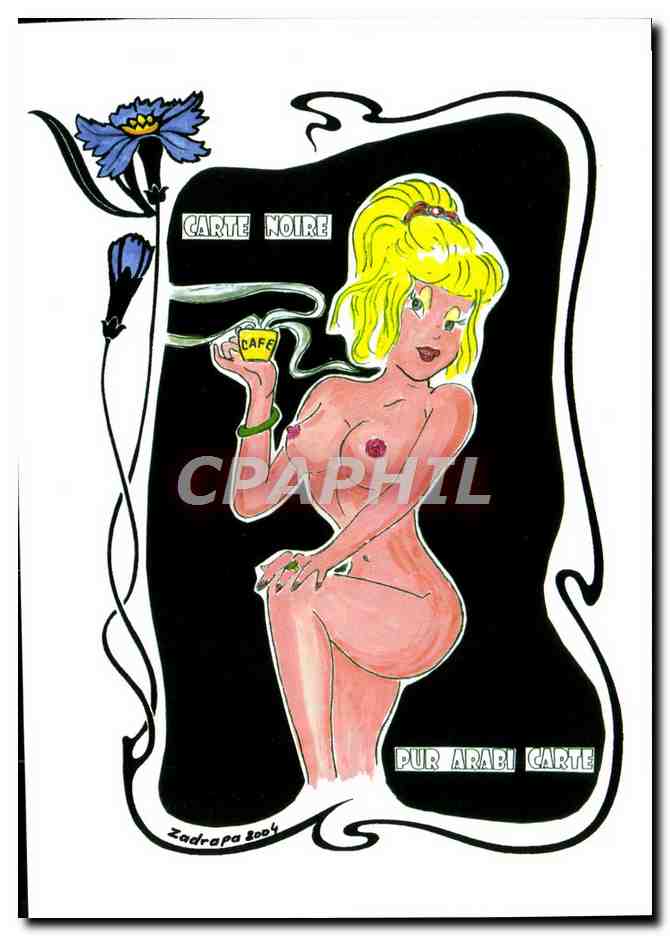CPM Nu erotique Illustrateur Zadrapa 
