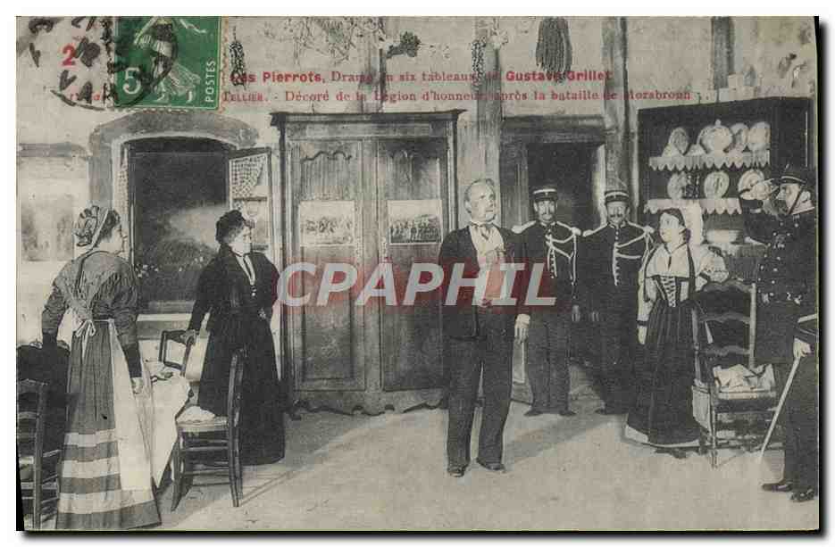 Les Pierrots, Drague en six tableaux, de Gustave Grillet — Décoré de la Légion d'honneur après la bataille de Morozbronn