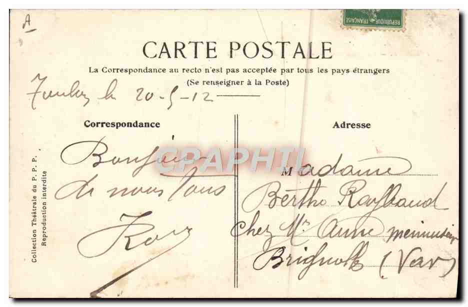 Les Pierrots, Drague en six tableaux, de Gustave Grillet — Décoré de la Légion d'honneur après la bataille de Morozbronn — Reverso