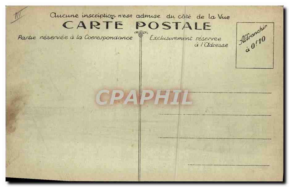 CPA Enfants Concours de pompiers Gendarmerie  — Verso