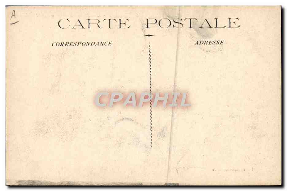 Carnaval de Nice - Gendarme amoureux de l'aviation — Phot. Cauvin, Nice — Verso