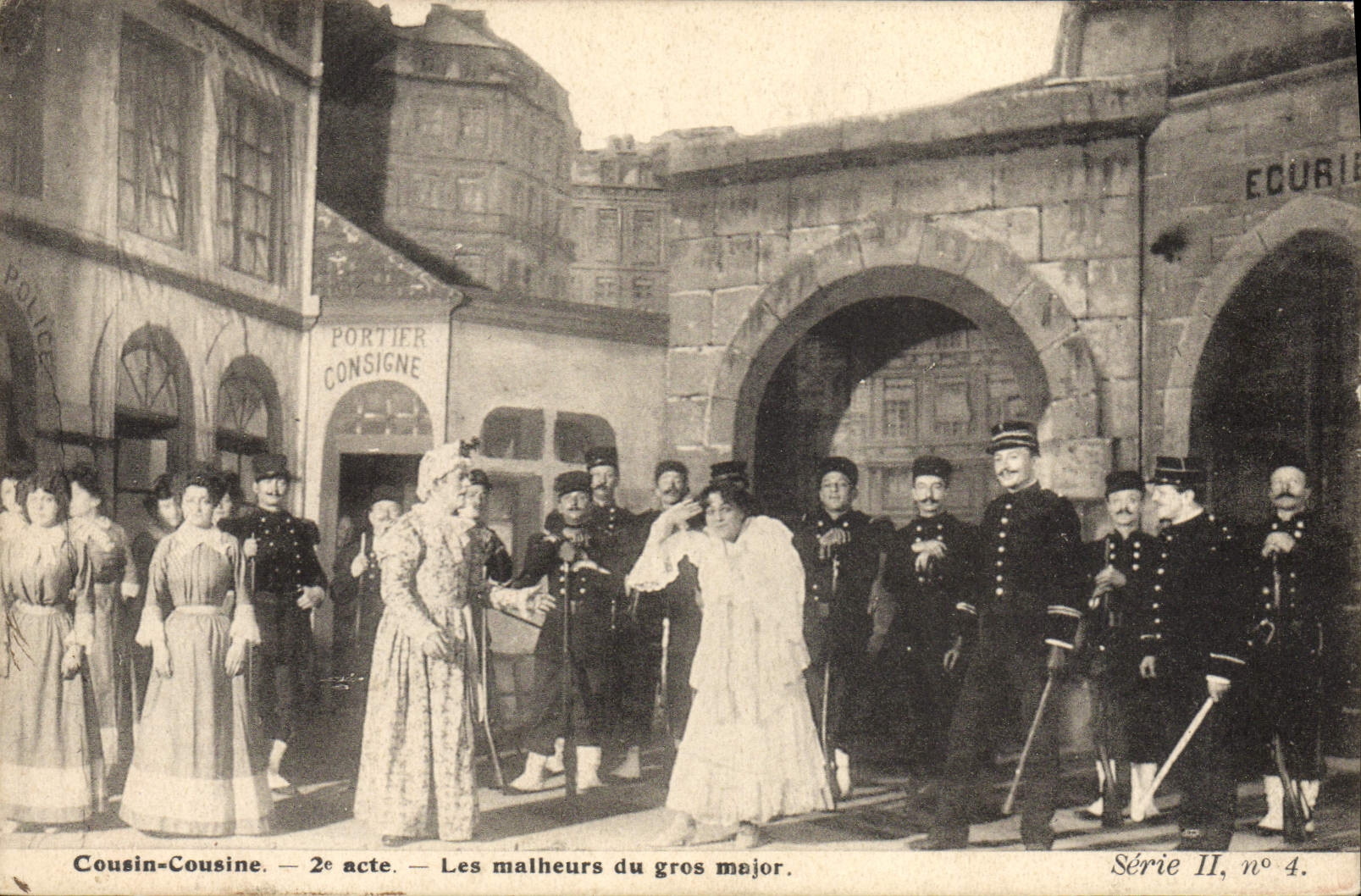 Les malheurs du gros major — 2e acte — Série II, n° 4
