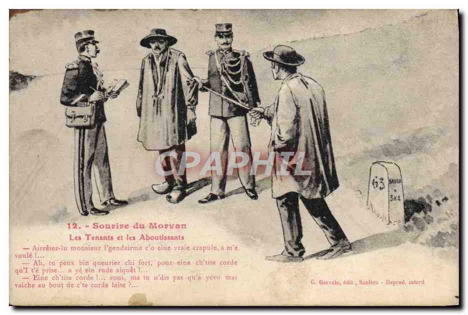 Les Tenants et les Aboutissants — Sousire du Morvan — G. Gervais, édit., Saulieu