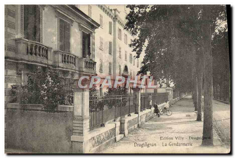 CPA Police Policier Draguignan La gendarmerie