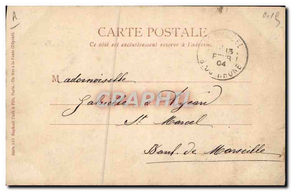 CPA Police Policier Le commandant Bon enfant  — Verso