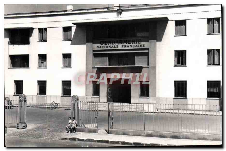Gendarmerie Nationale Française — bâtiment principal — CPAPHIL