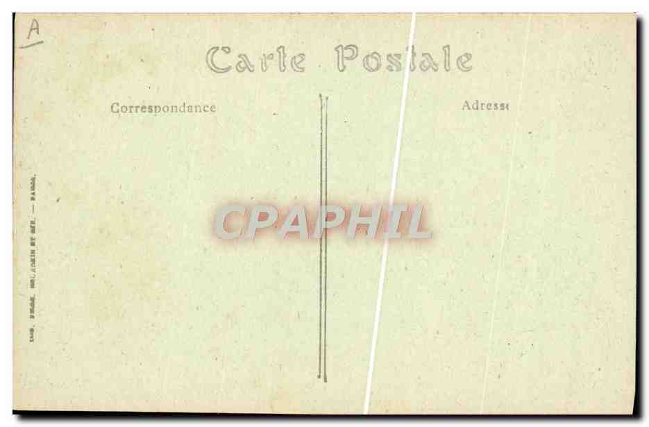 CPA Police Policier Toulouse La gendarmerie nationale Tramway — Verso