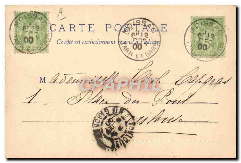 Croiseur Cuirassé Type Châteaurenault — Guichen d'Arcy — A. de Canta — N°10 — Reverso