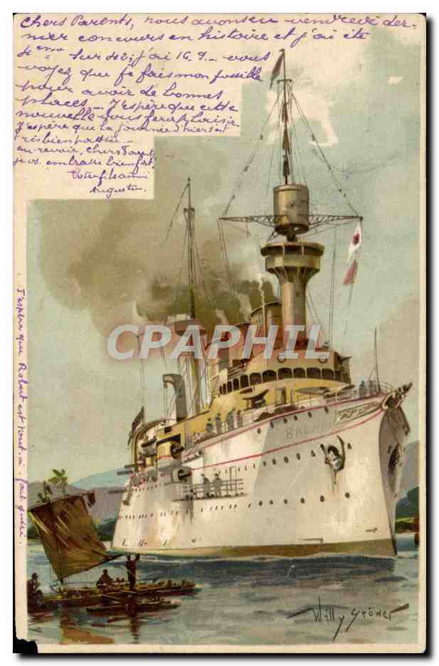 CPA Bateau Bremen