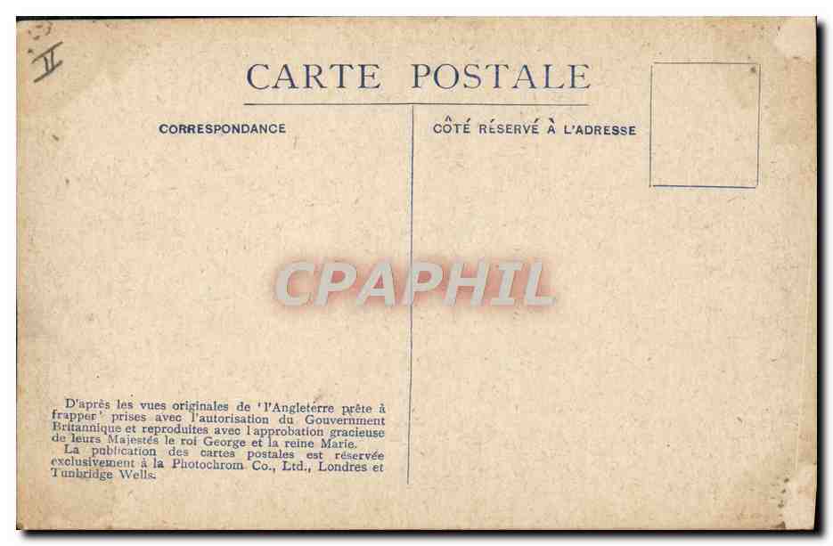 CPA Bateau l'Africa fait feu de toutes les pieces d'une bordee — Verso
