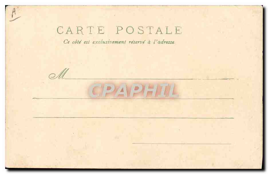 CPA Bateaux — Verso