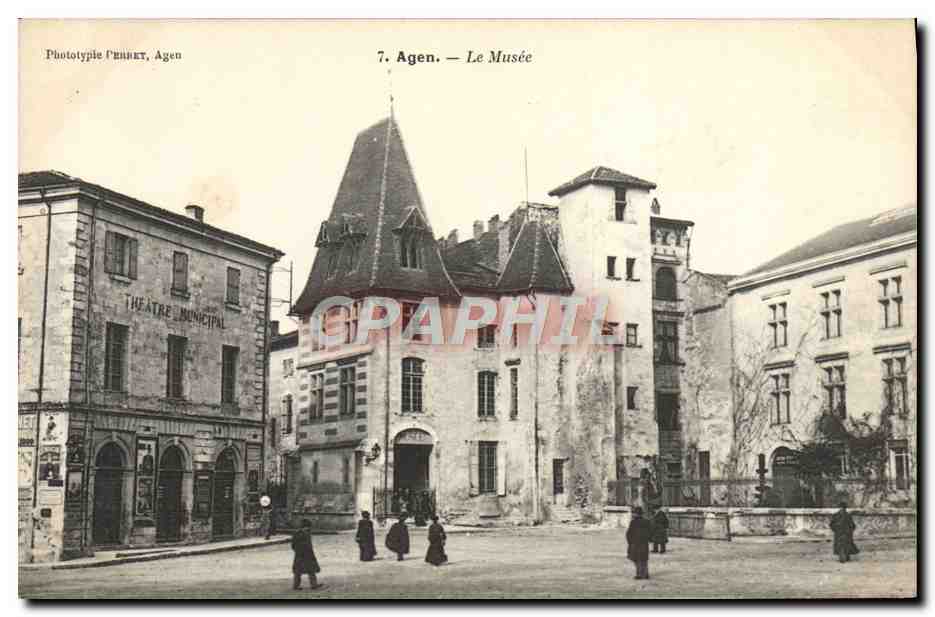 CPA Agen Le musee Theatre municipal