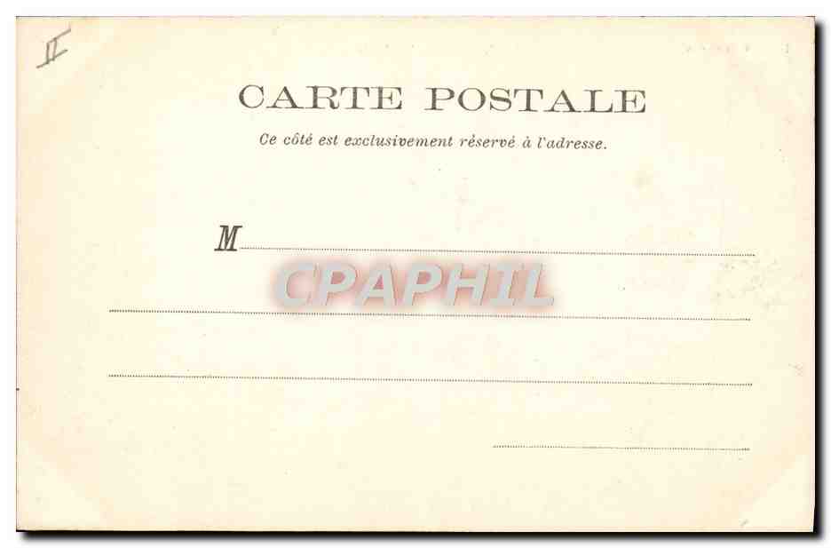 CPA Agen Le musee Theatre municipal — Verso