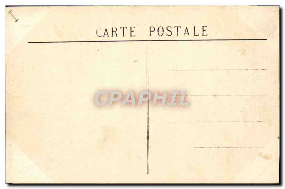 CPA Albi Le Theatre et l'avenue Villeneuve — Verso