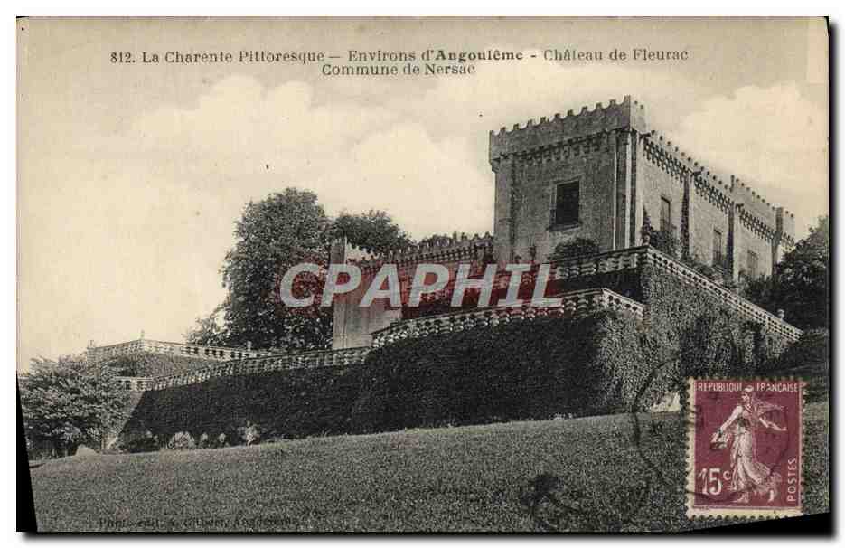 Château de Fleurac — Environs d'Angoulême — Commune de Nersac