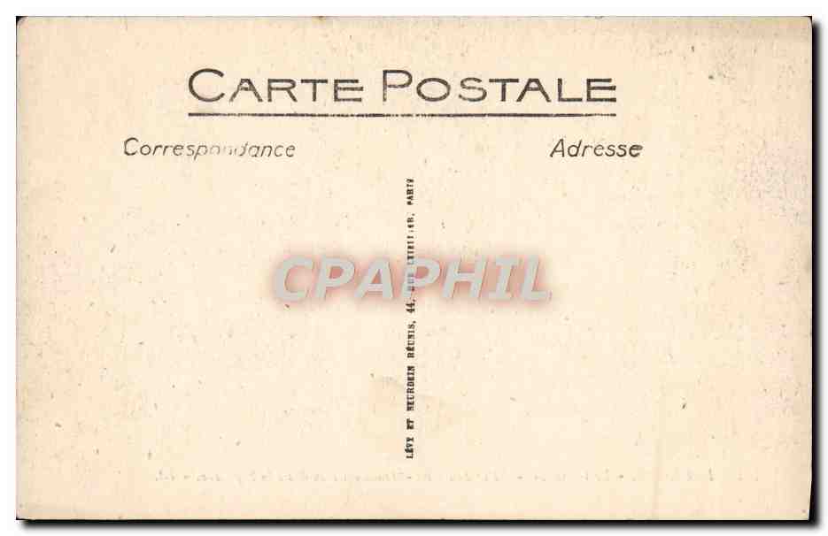 CPA Lourdes Le Calvaire 14eme Station Jesus est mis dans le sepulcre — Verso