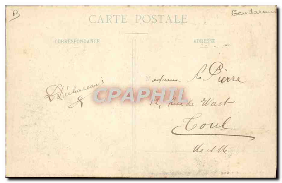 Frontière Franco-Allemande — La Frimbole — Route de Cirey-sur-Vezouze — Edition Pierson-Gall, Cirey — Achterkant
