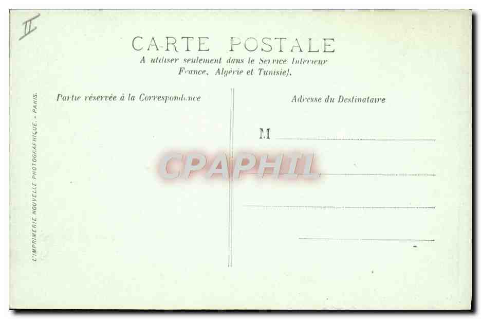 CPA Douane Douanes Douanier Le Havre Caserne des douanes — Rückseite