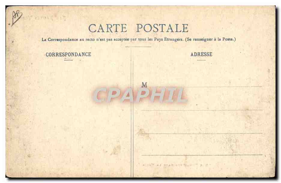 CPA Douane Douanes Nos Douaniers dans la neige Hautes Vosges — Rückseite