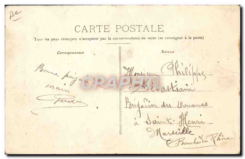 CPA Douane Douanes Douanier Frontiere Franco Suisse Douaniers et contrebandiers La surprise  — Rückseite