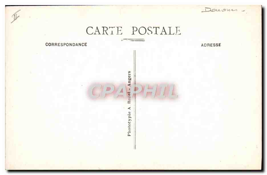 CPA Douane Douanes Douanier Perros Guirec Le sentier douanier vers le Squevel — Rückseite