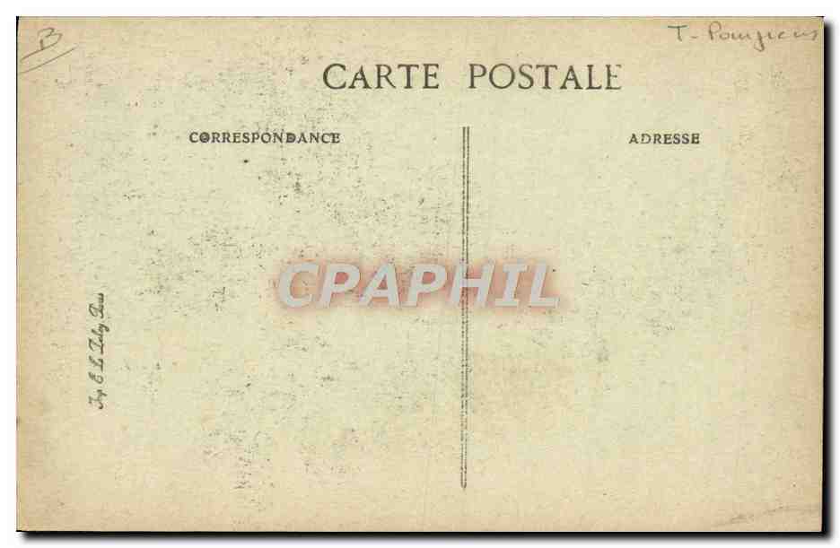 Revista del 14 de julio de 1917 — Plaza de la Bastilla — Editor BID — Reverso