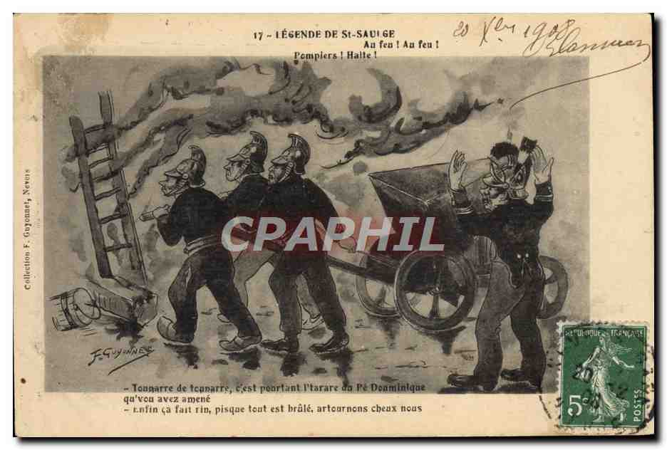 Leggenda di San Salviatore — Pompiers! Fermati! — F. Guyonnet, N°17