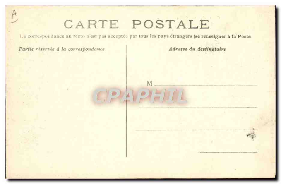 Crue de la Seine — Janvier 1910 — Paris — Rue Pasquier (Rue de la Pépinière) — Vue prise de la Rue de la Pépinière — Reverso
