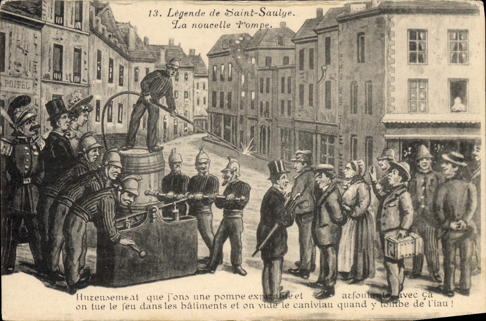 Légende de Saint-Saulge — La nouvelle Pompe — POITEL n°13