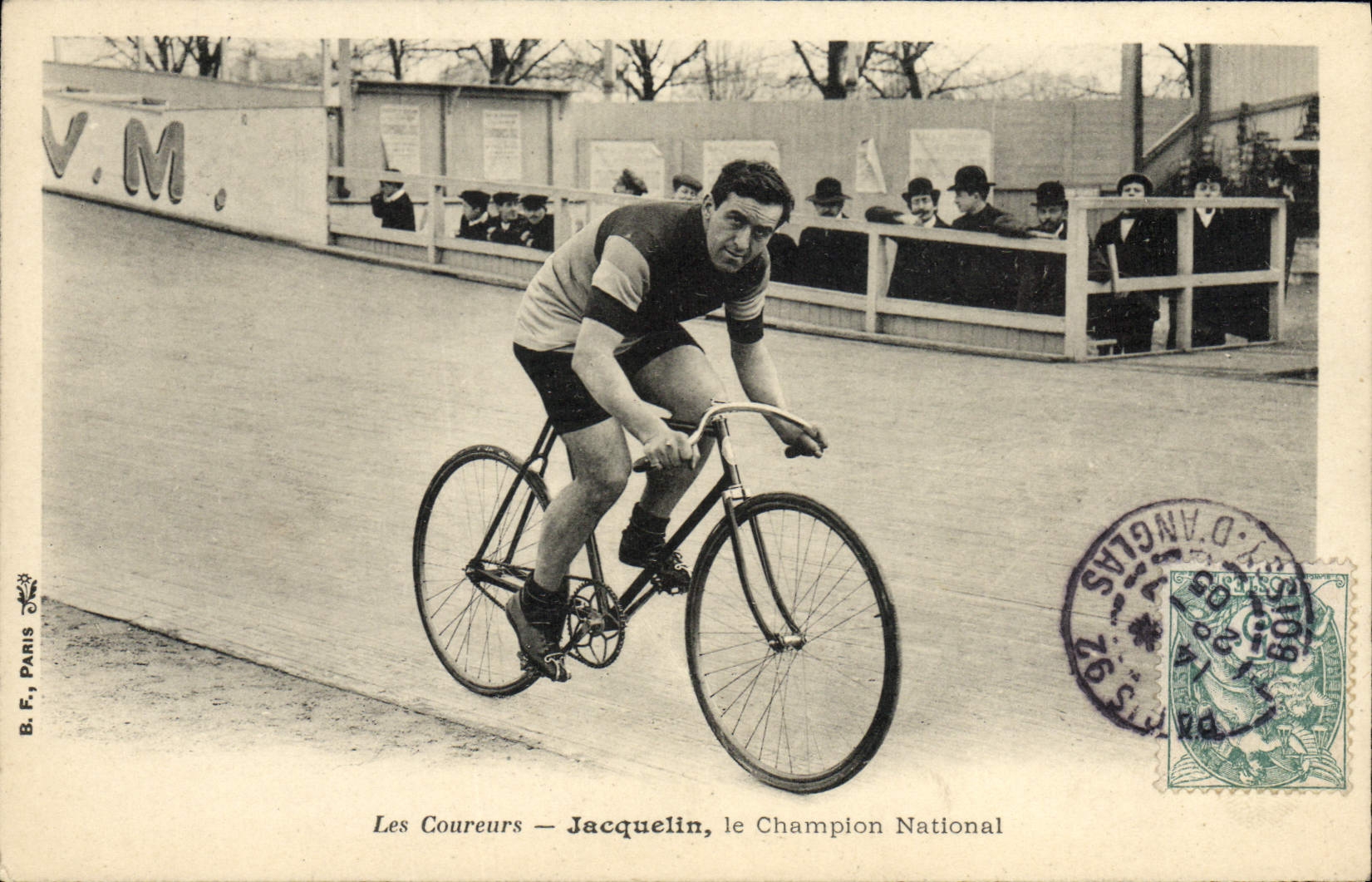 Die Rennfahrer — Jacquelin, der Nationale Meister — B.F., Paris