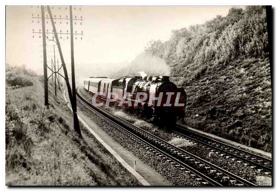 CPM Train Dieppe Marine Paris pres de Juziers