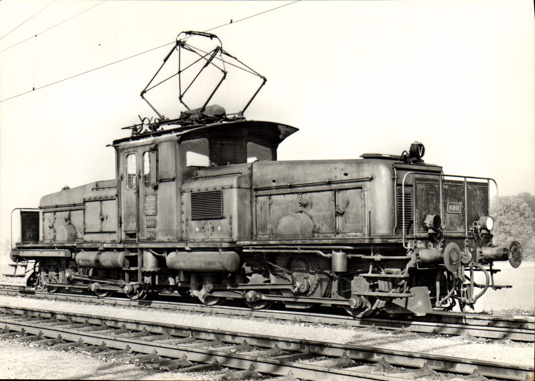 CPM Train Locomotive pour le service de la manoeuvre de gros tonnage Ee 6/6 16801 02