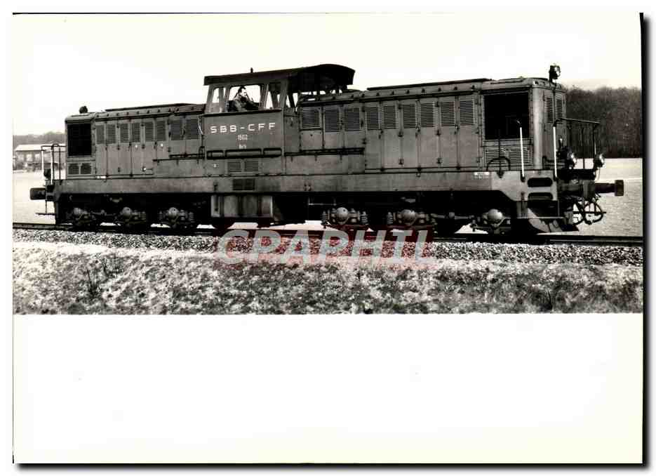 CPM Train Locomotive Diesel Bm 6/6 1501 et ss