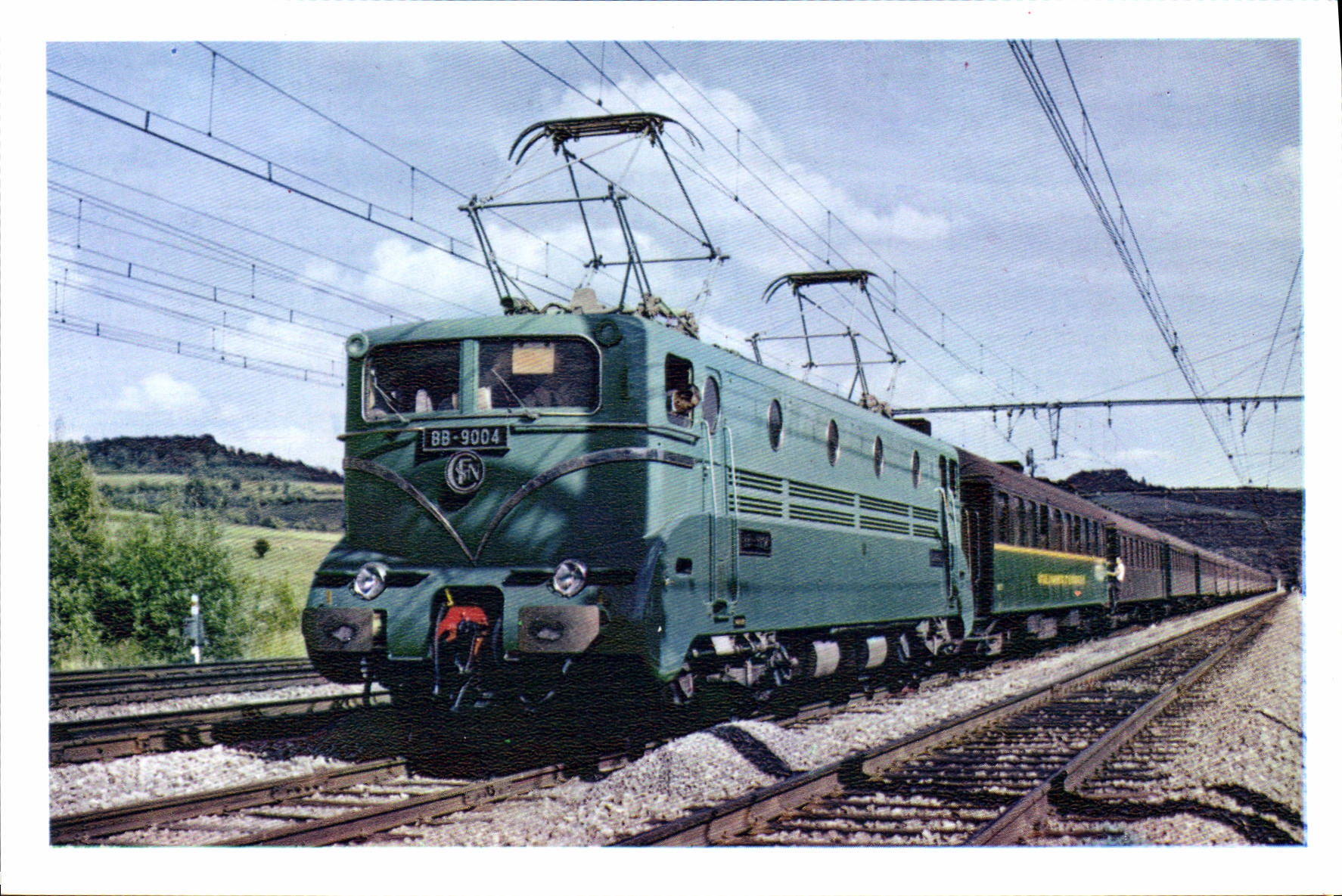 CPM Train Locomotive BB 9004 
