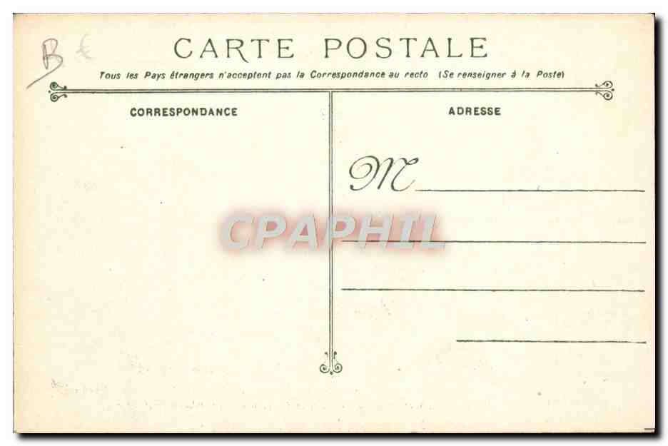Fregata Couronne — Scuola dei Canonesi — Fototipia Marius Bar — Tolone — Verso